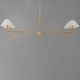 preview thumbnail 4 of 2, Maxim 18314SW Kismet 4 Light 60" Wide Linear Pendant