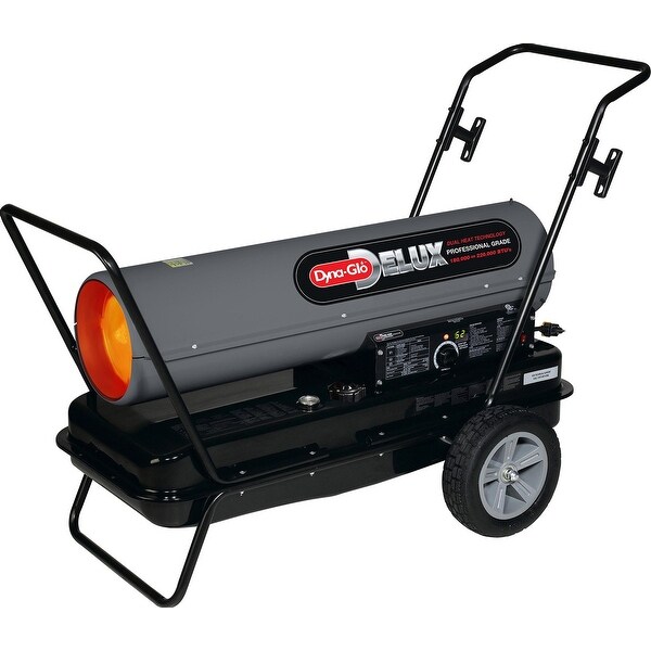 Dyna-Glo Delux 180000 or 220000 BTU Kerosene Forced Air Heater - grey