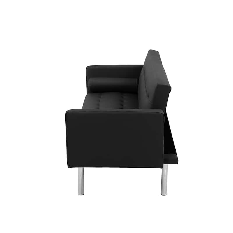 Futon Sofa Bed, Convertible Futon Couch Bed, Loveseat Sleeper Sofa, Daybed for Living Room, Apartment, Office