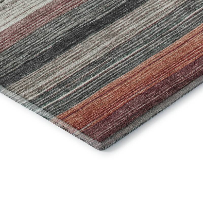 Premium Washable Super Soft Striped Mayfield Rug