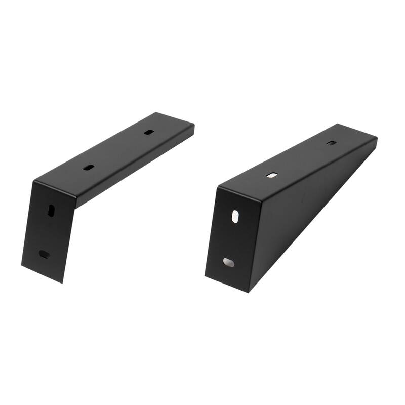 ALFI brand AB4048BR Wall Mount Installation Brackets for Concrete Sink ABCO40R and ABCO48R - Grey