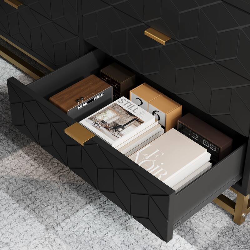 53.5" Large 6 Drawer Dresser Organizer