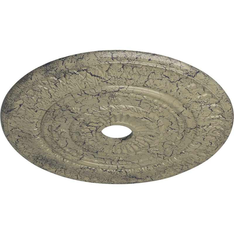 26 3/4"OD x 3 5/8"ID x 1 1/8"P Leaf Ceiling Medallion