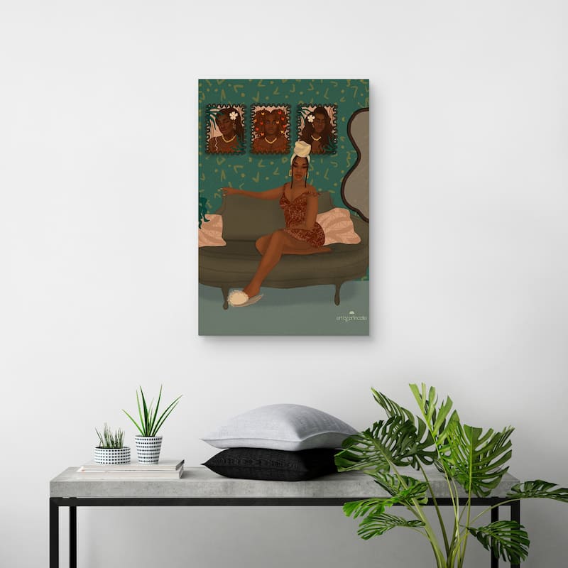 Safe Space by Princella Canvas Art Print