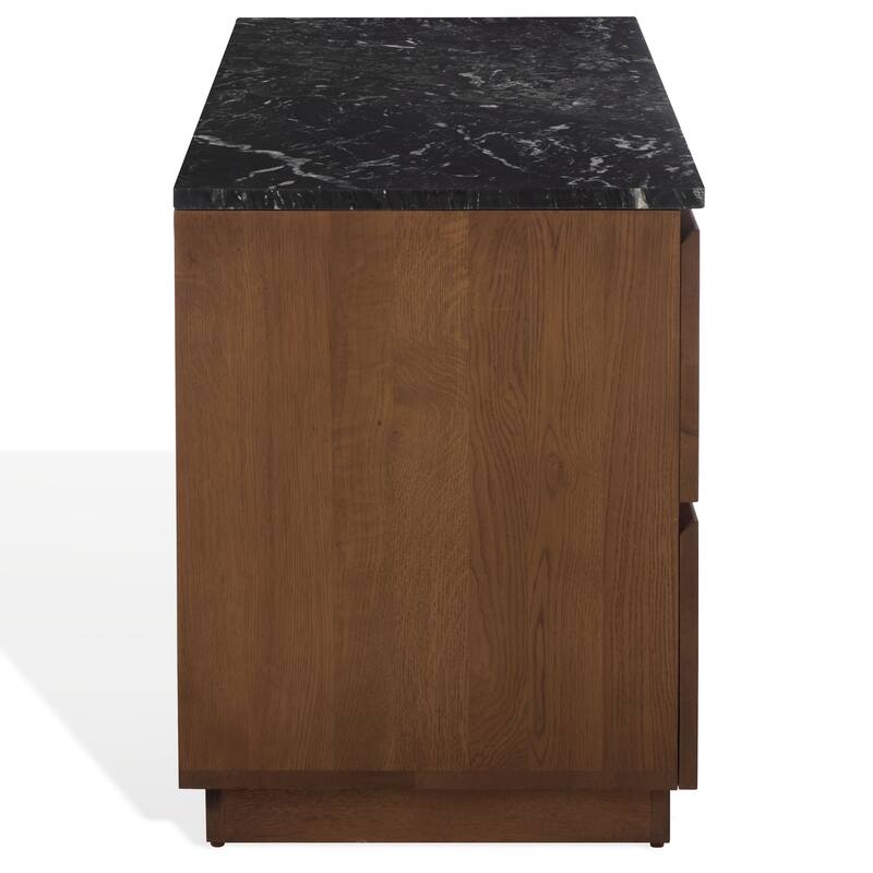 SAFAVIEH Couture Lilybelle Marble Top 4-Drawer Dresser