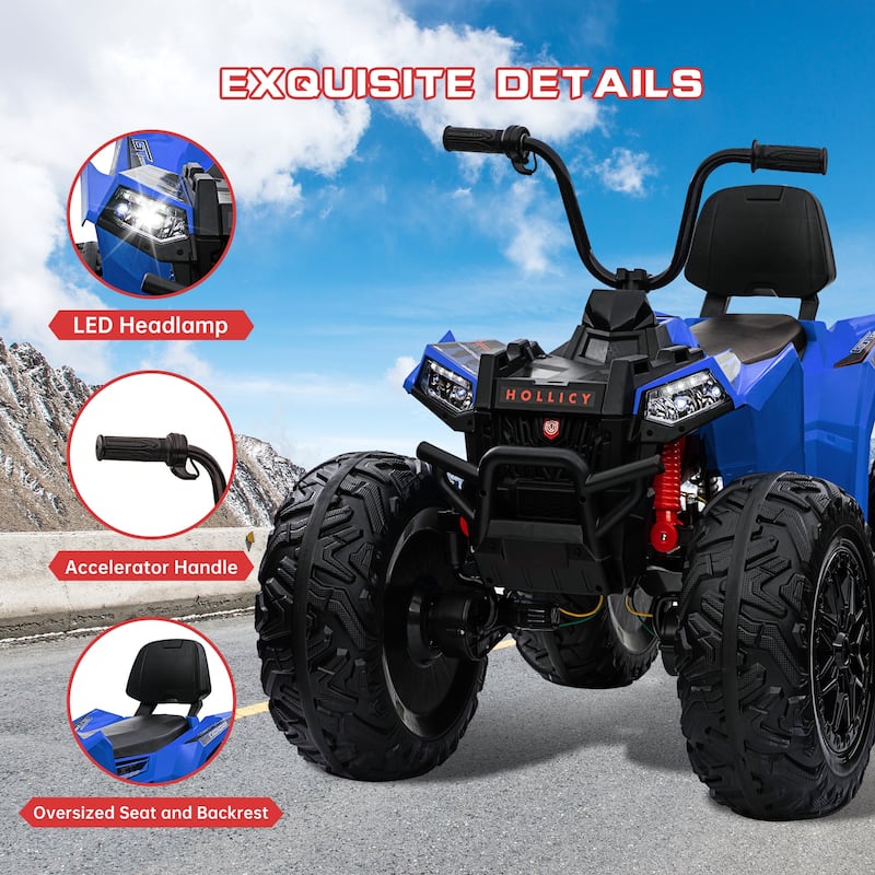 Kids ATV 24V Ride on Car 4WD Quad Electric Vehicle