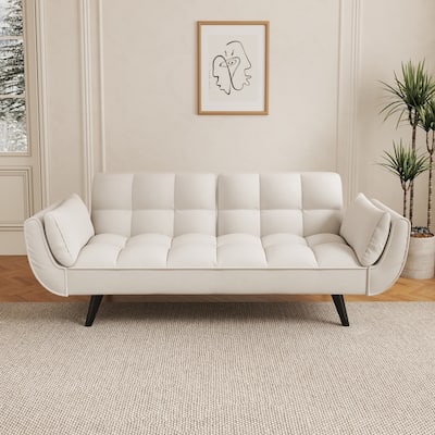 Adjustable square double sofa bed