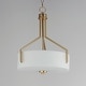 preview thumbnail 7 of 5, Maxim 21287SW Dart 3 Light 17" Wide Pendant
