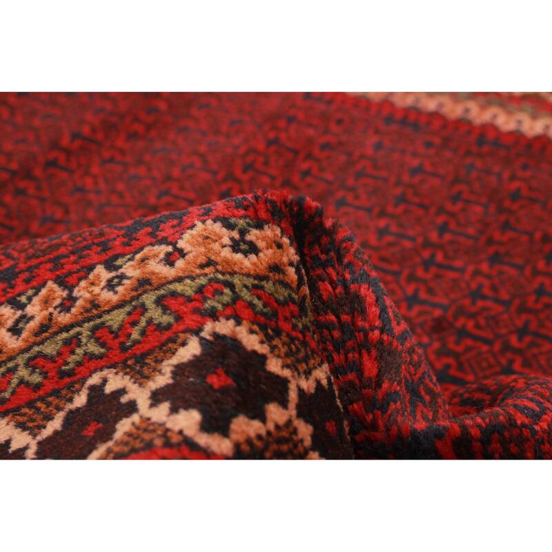 Teimani Burgundy Rug 3'0" x 4'9" - 3'0 x 4'9