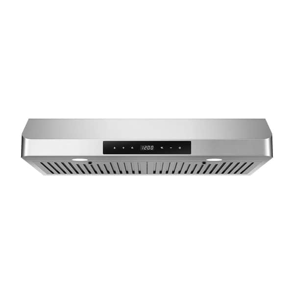 30 inch Range Hood with Dual Motors Stainless Steel Kitchen Hood Bed