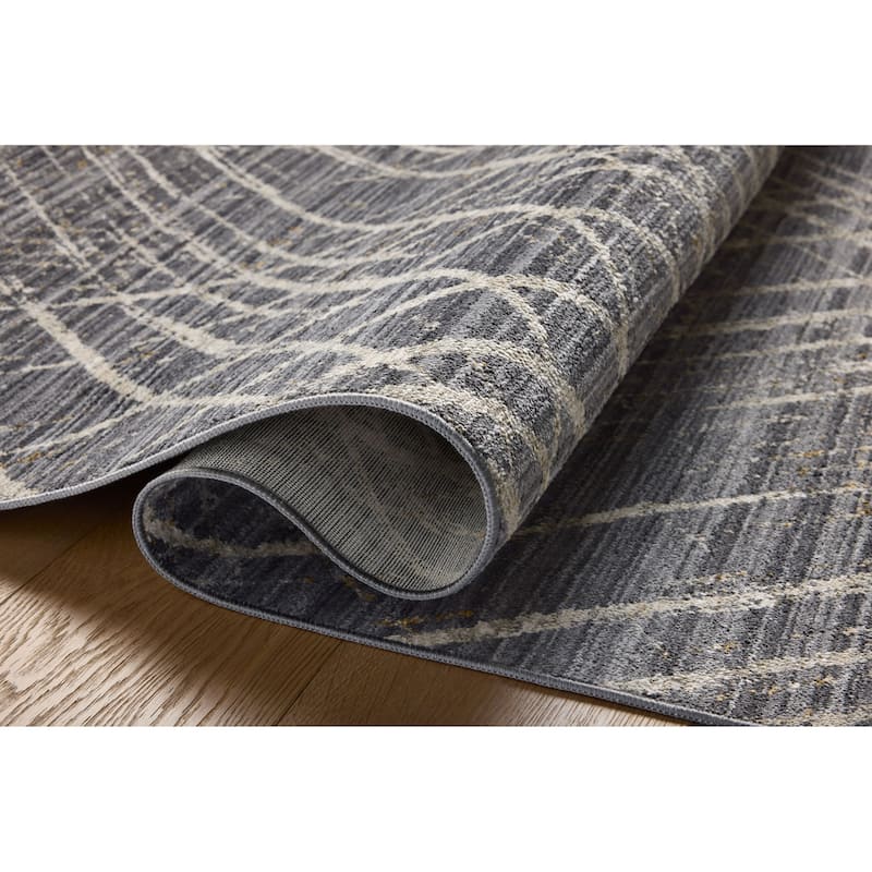 Alexander Home Bradley Modern Micro Fringe Area Rug