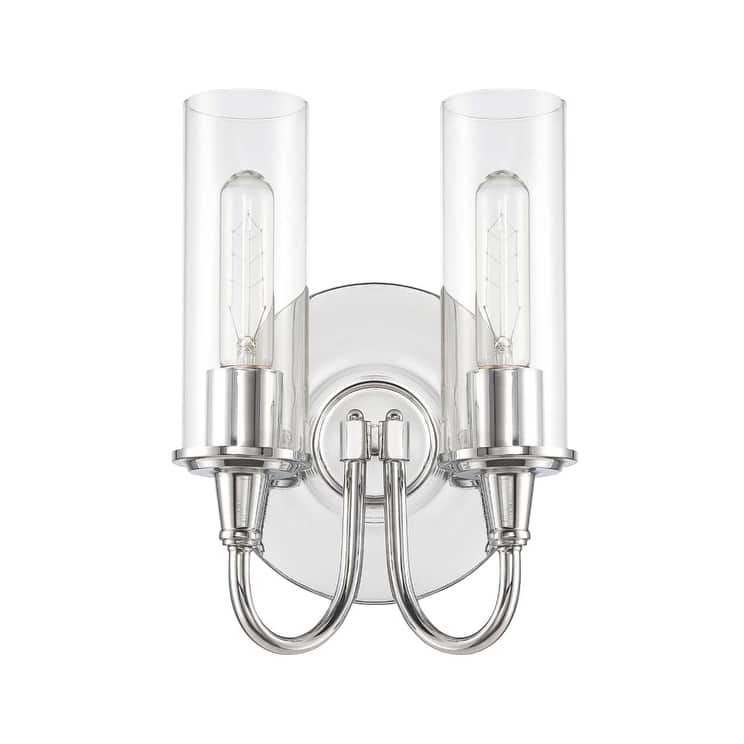 Craftmade Modina 2 Light Bathroom Vanity Light - 8 Inches Wide