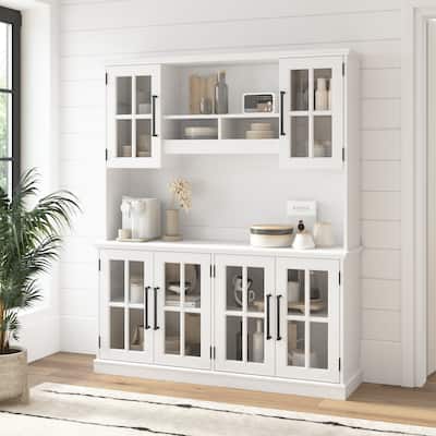 Westbrook 60W Sideboard Buffet Cabinet with Hutch by Bush Furniture