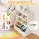 preview thumbnail 18 of 32, Costway 3-Tier Children's Multi-Functional Bookcase Toy Storage Bin - See Details