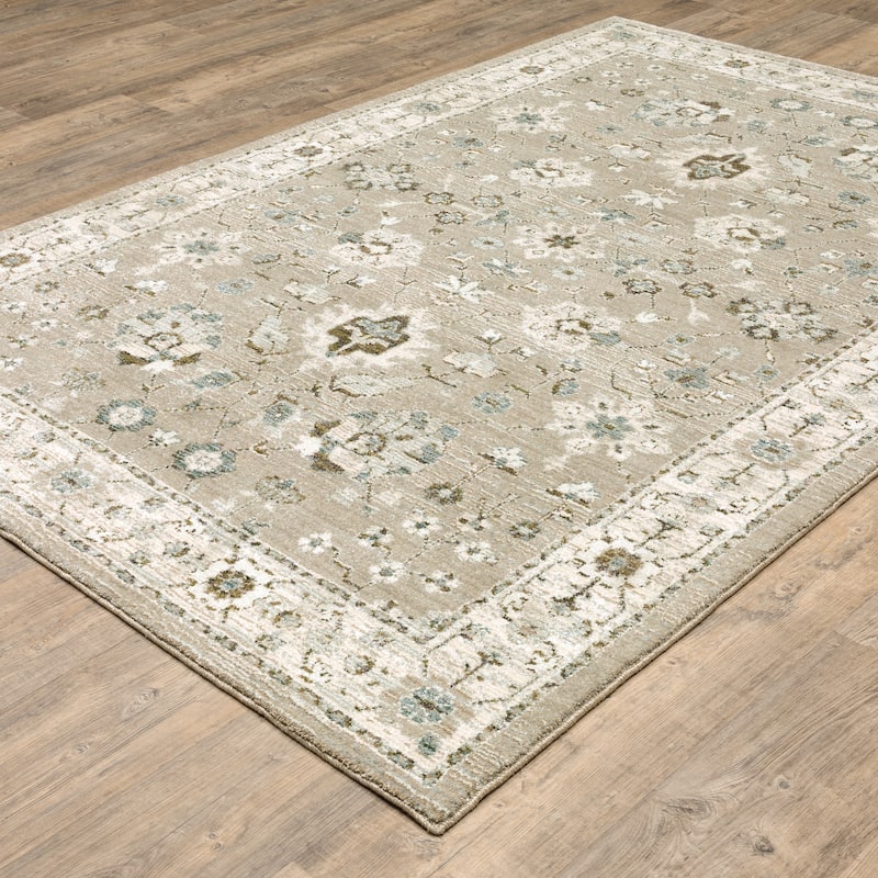 Style Haven Adalynn Vintage Neutrals Area Rug