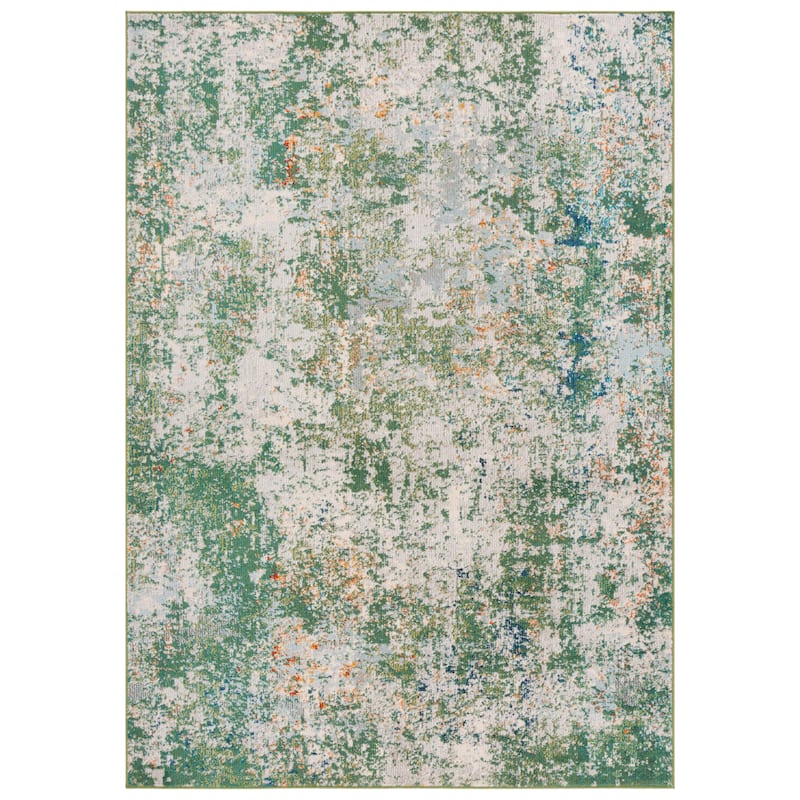 SAFAVIEH Madison Katrein Modern Abstract Rug - 8' x 10' - Green/Blue