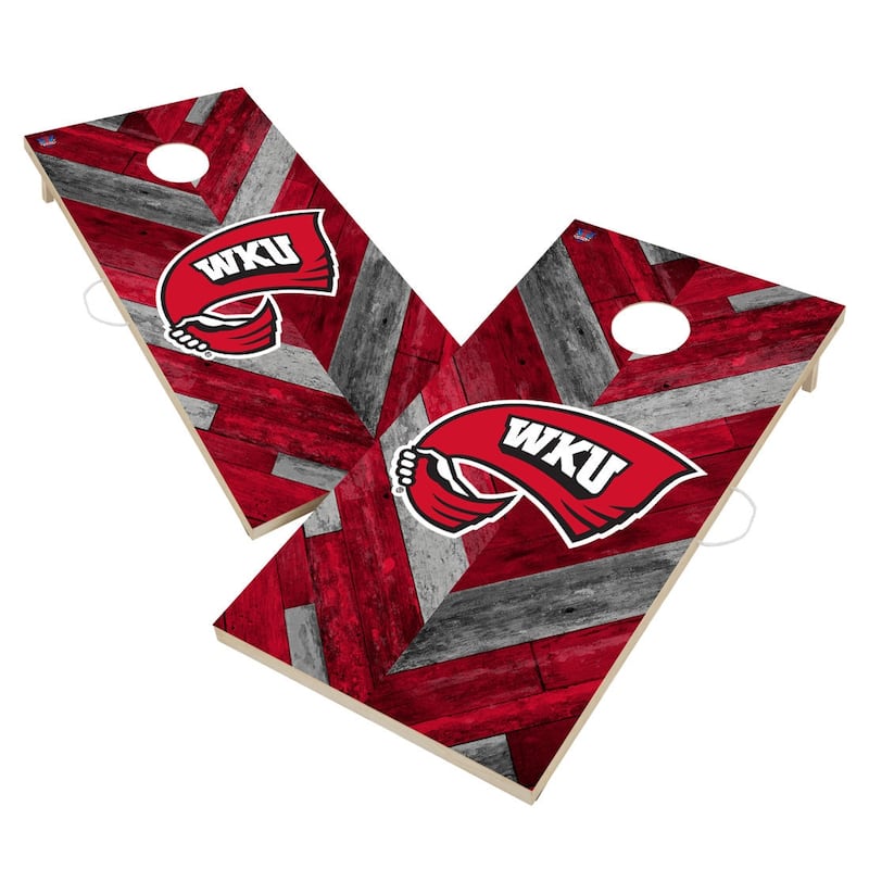 Western Kentucky University Hilltoppers WKU Cornhole Board Set - 16 Years and Up