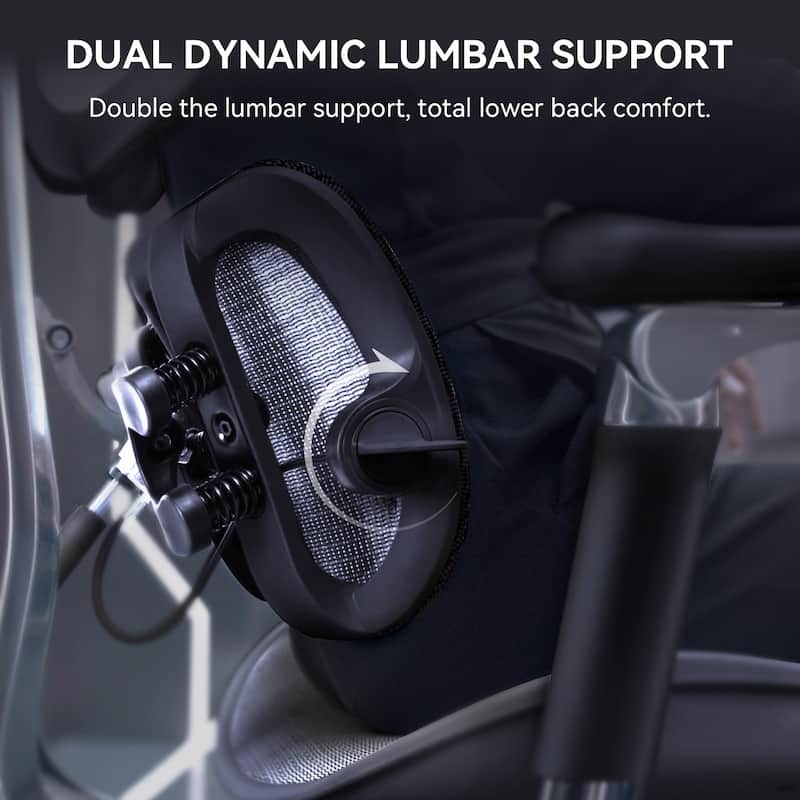 SIHOO Doro S300 Ergonomic Office Chair - Dual-layer Dynamic Lumbar Support - 78.5*70*125