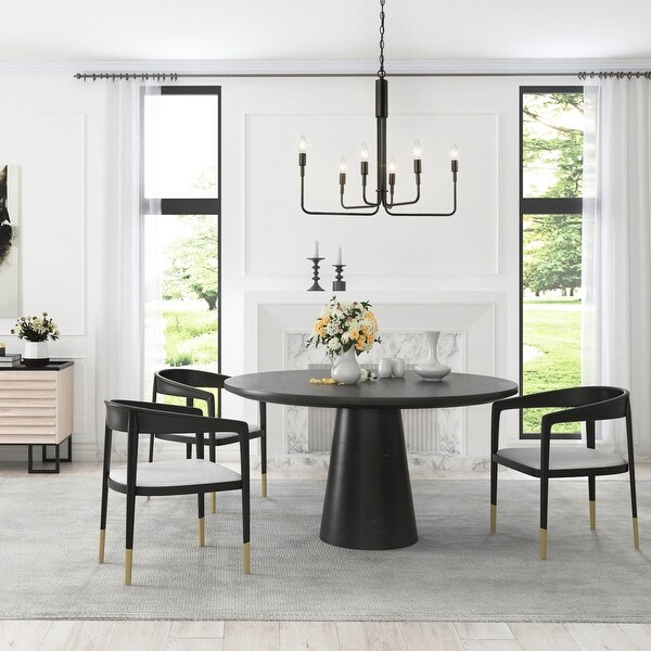 black dining room chandelier