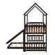 preview thumbnail 4 of 6, Delightful House Shaped Full Size Bed Frame - A Whimsical Touch - Kids' Bedroom Furniture