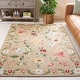 preview thumbnail 18 of 25, SAFAVIEH Handmade Chelsea Rubi French Country Floral Wool Rug 5' x 8' - Beige