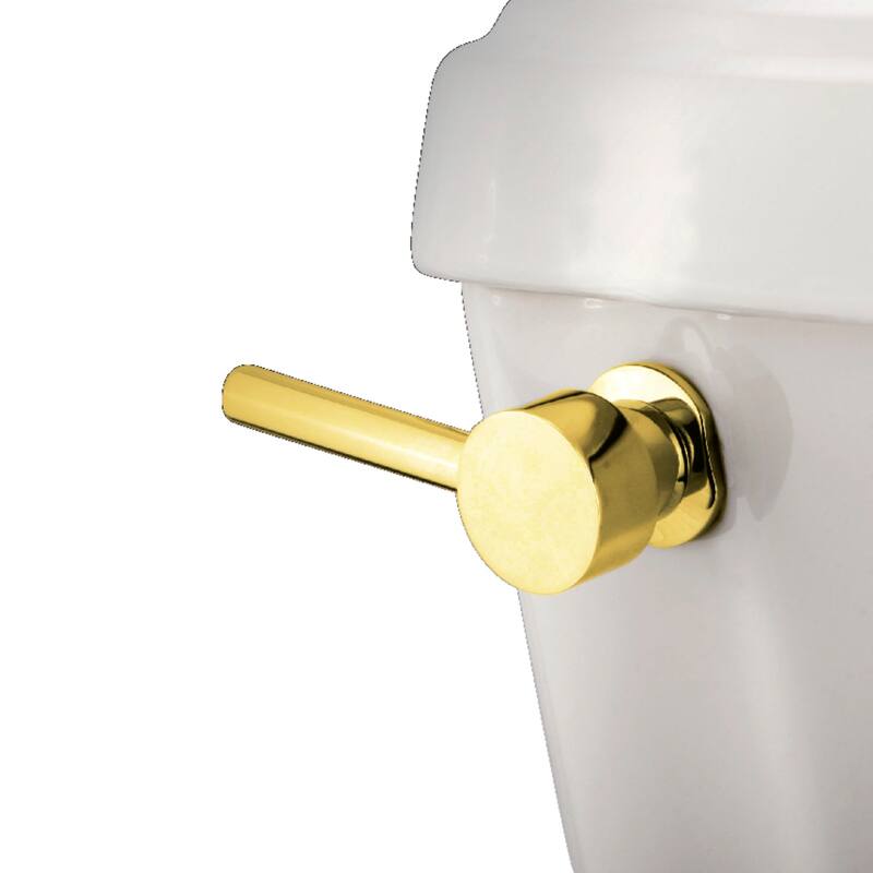 Concord Front Mount Toilet Tank Lever - Polished Brass