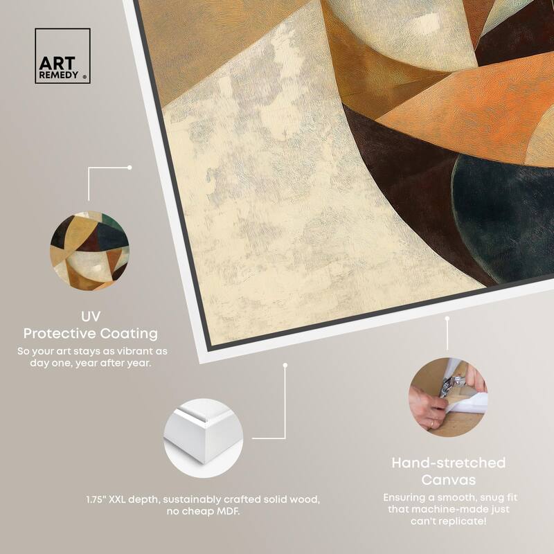 Intersecting Planes Canvas by Art Remedy