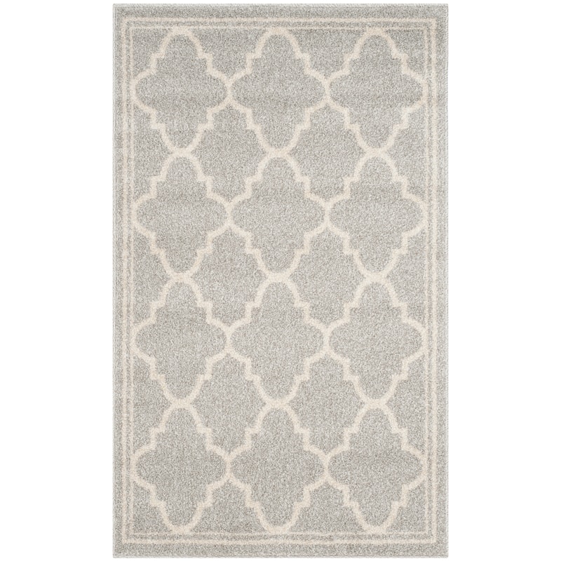SAFAVIEH Amherst Namira Trellis Rug - 2'6" x 4' - Light Grey/Beige
