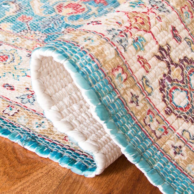 SAFAVIEH Handmade Saffron China Modern Tribal Cotton Rug