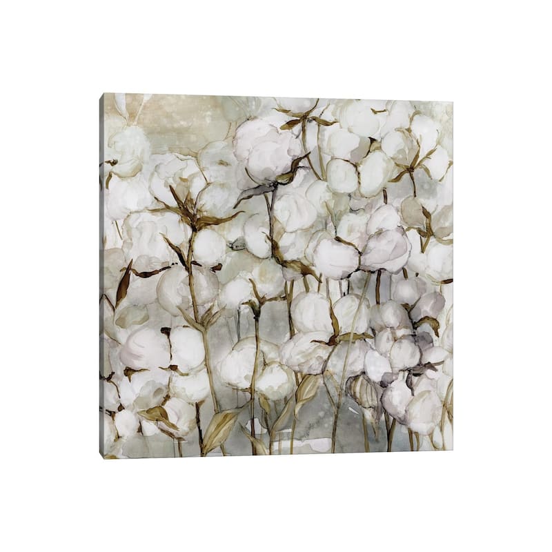iCanvas "Cotton Field" by Carol Robinson Canvas Print