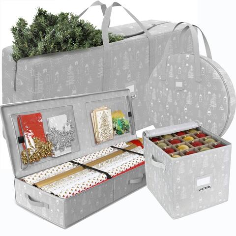 4-Piece Christmas Storage & Organizer Set