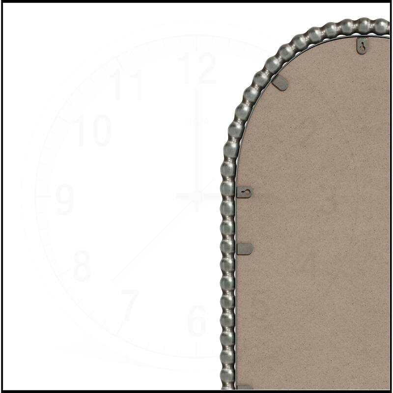 Iron Art Oval Retro Mirror, Antique Effect