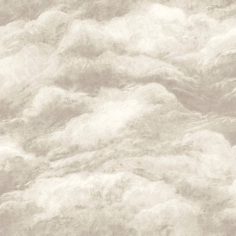 Belgravia Decor Nimbostratus Ash Cloud Wallpaper