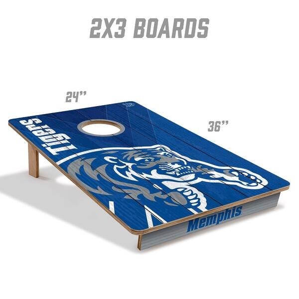 Memphis Tigers NCAA Tailgate Cornhole Board Set