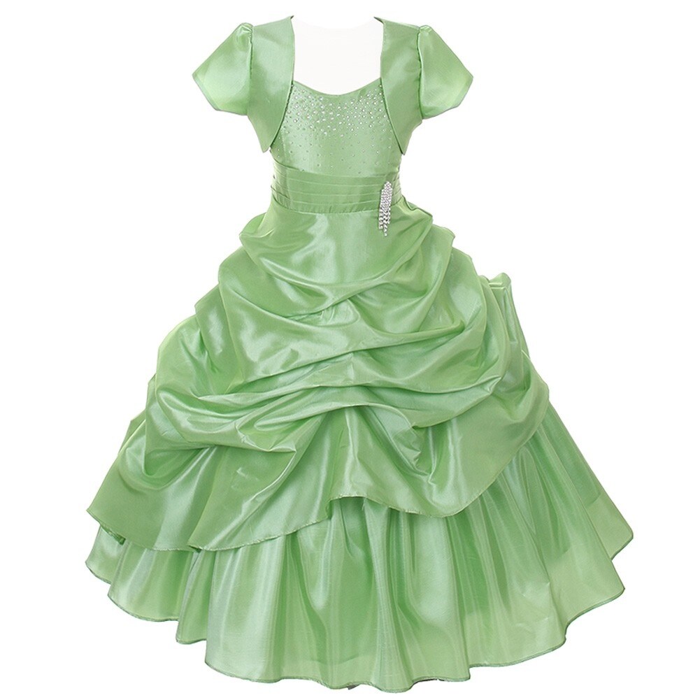 2t green dress