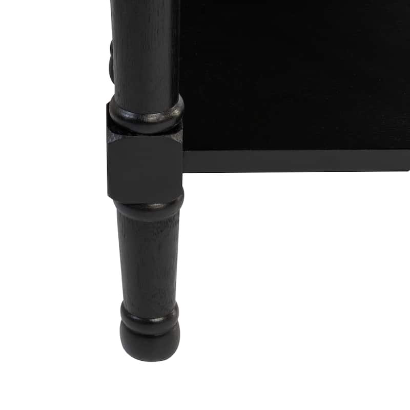 SAFAVIEH Eilish 1-Drawer 1-Shelf Accent Table - 19" W x 15.8" L x 26" H - 19Wx16Dx26H