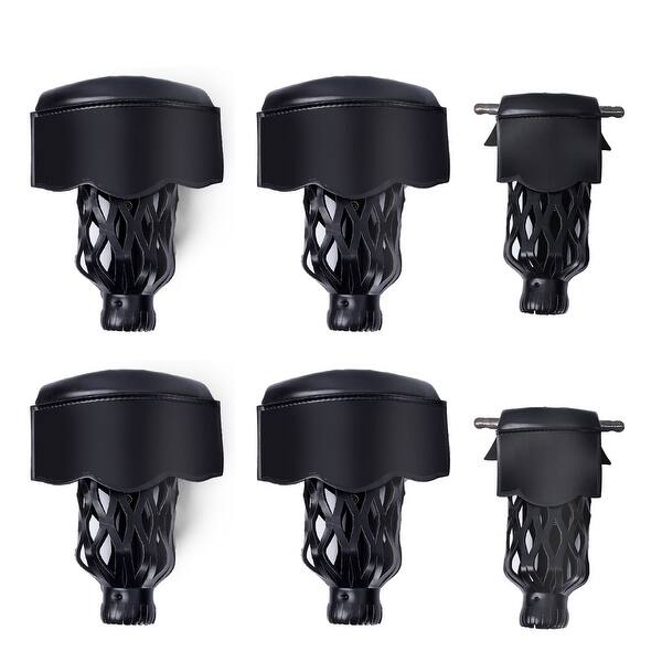 GSE™ Set of 6 HeavyDuty PU Leather Pool Table Pockets. Replacement