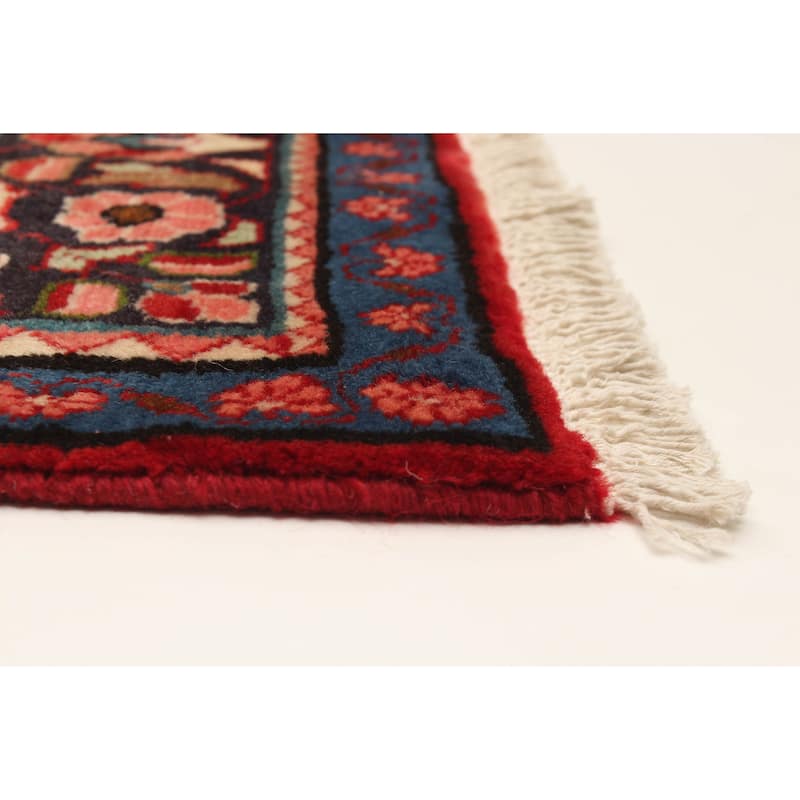 ECARPETGALLERY Hand-knotted Anatolian Vintage Red Wool Rug - 4'10 x 6'10