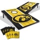 preview thumbnail 1 of 5, Iowa Hawkeyes NCAA Compact 2x3 Tailgate Cornhole Board Set Include Carrying Case