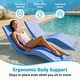preview thumbnail 20 of 48, Aqua Outdoors In-Pool Chaise Lounge Chairs for 0-9 In. of Water - All Weather Resistant, No Plugs/Tools Needed - (Set of 2)