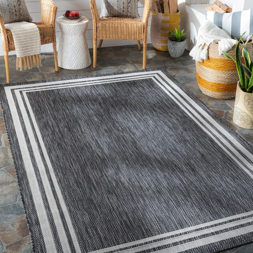 Livabliss Eagean Casual Indoor/Outdoor Area Rug