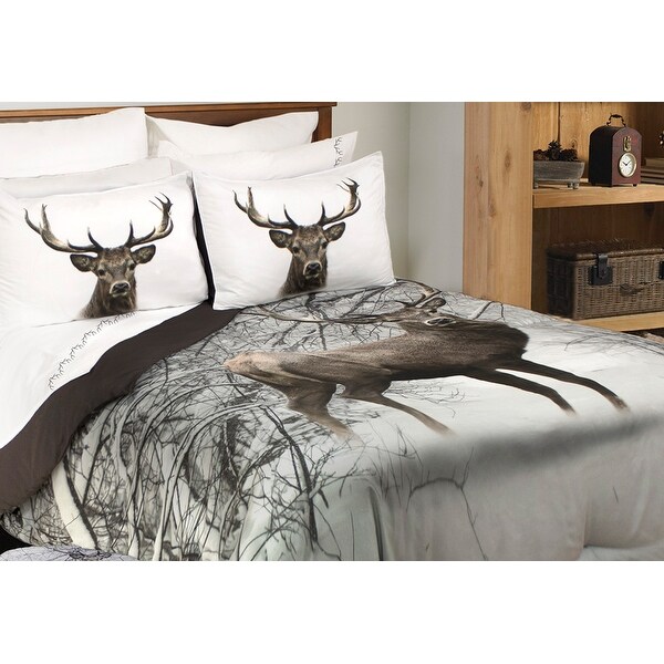 Queen size discount deer blanket