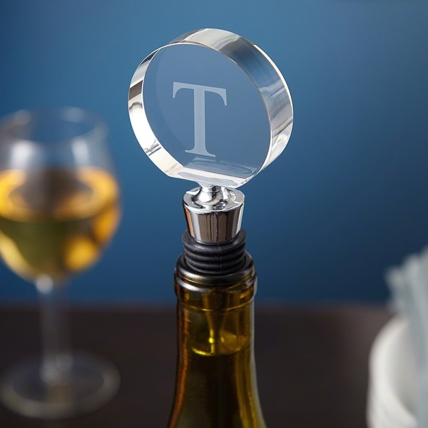Wellington Single Initial Custom Wine Stopper. Opens flyout.