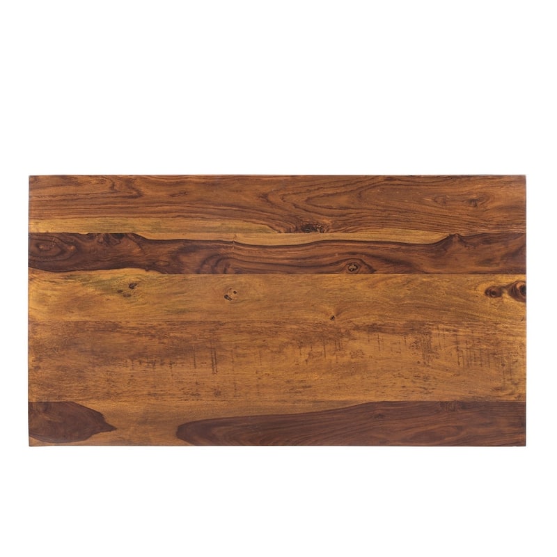 Handmade Cube Coffee Table (India) - 15.75" x 45.25" x 23.75"