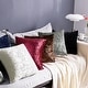 preview thumbnail 18 of 101, Deconovo Velvet Throw Pillow Covers, Pack of 2 (Covers Only)