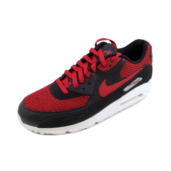 Nike Air Max 90 ESSENTIAL Men's and Women's Running Shoes Sports Outdoor Sports Shoes Black Red 537384 Good quality Nike Air Max 90 ESSENTIAL Men's and Women's Running Shoes Sports Outdoor Sports Shoes Black Red 537384 Good quality