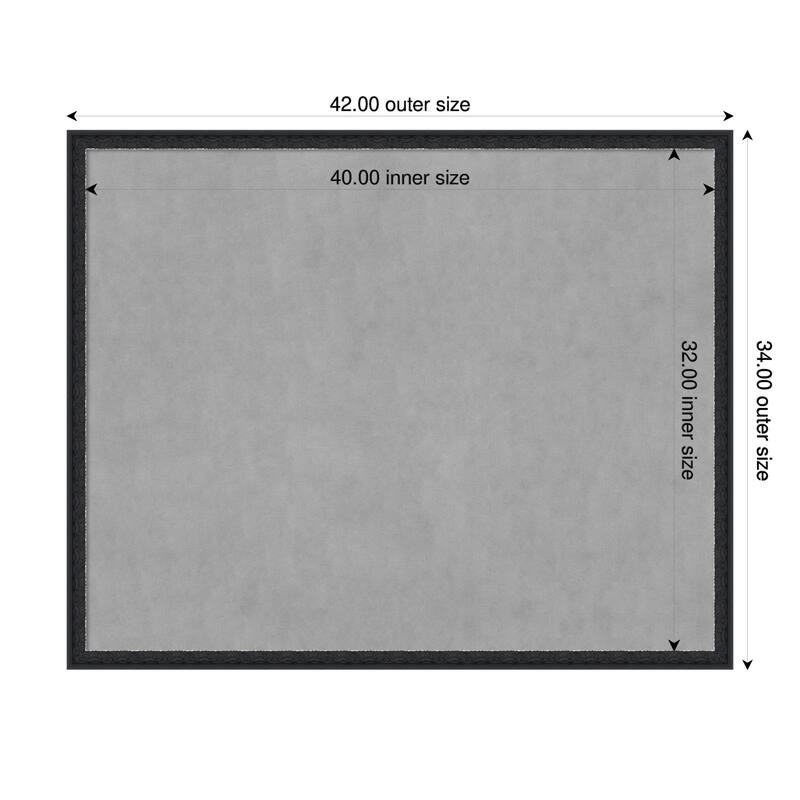 Amanti Art Bethany Black Framed - 42 x 34 in - Bethany Black