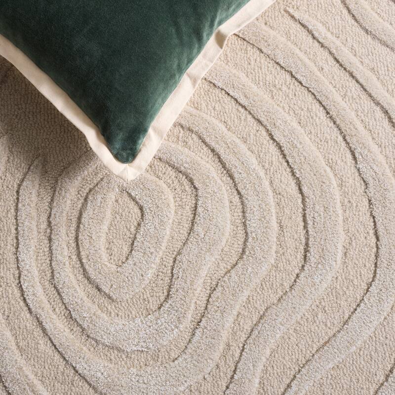 SAFAVIEH Handmade Glamour Oprica Contemporary Wool Rug