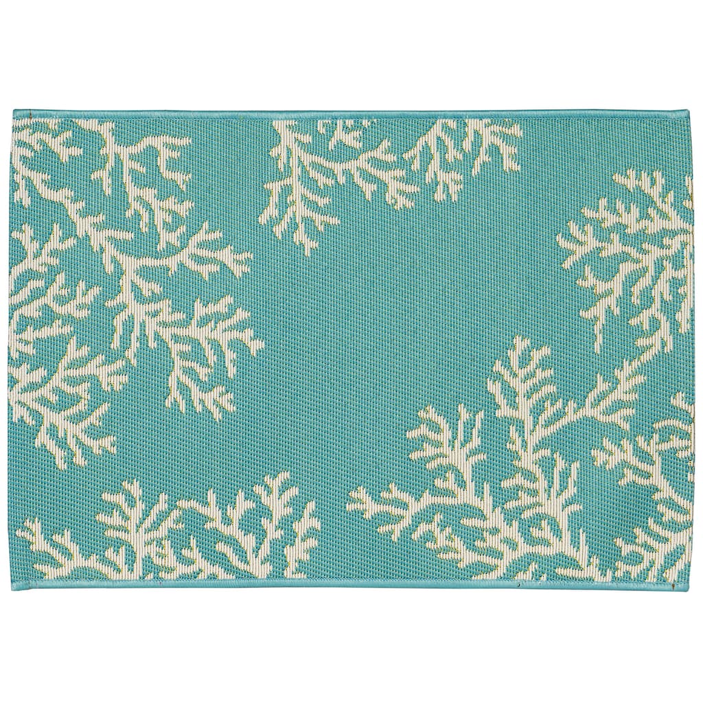 Liora Manne Esencia Coral Edge Indoor/Outdoor Mat