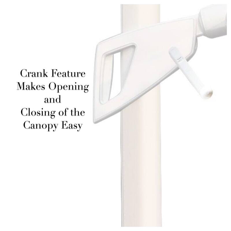 Margutta 10 ft. x 13 ft. Rectangle Aluminum Cantilever Tilt Outdoor Parasol Patio Umbrella with Granite Base in Mouse Gray